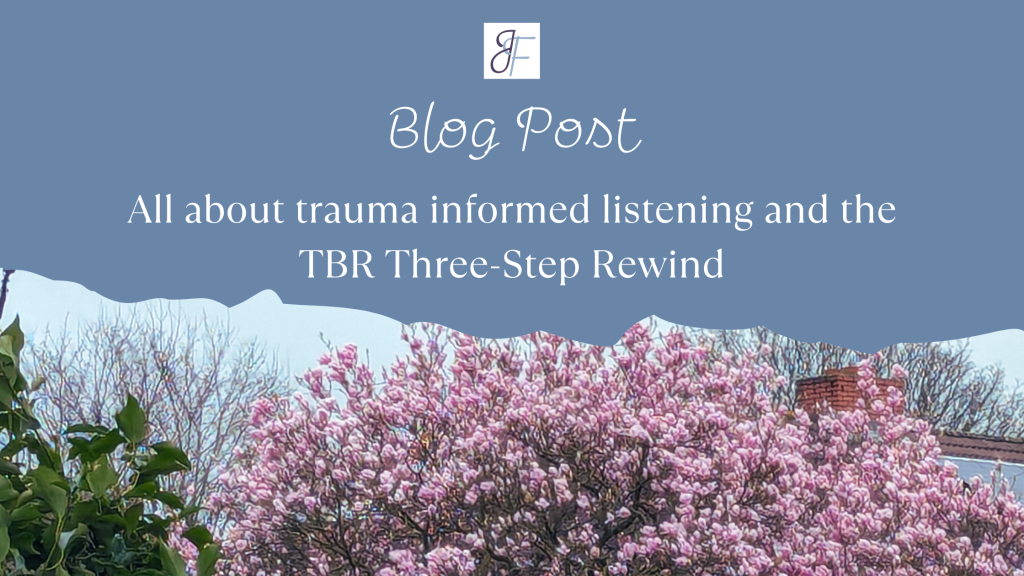 Being Heard Helps You&nbsp;Heal